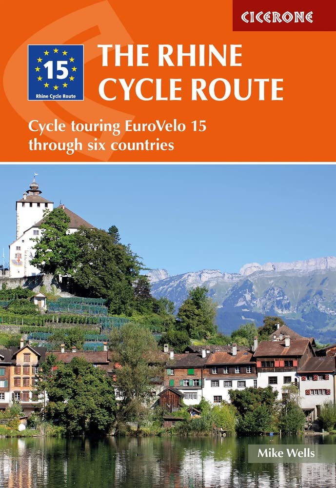 Cycling guide (in English) The Rhine Cycle Road Cicerone