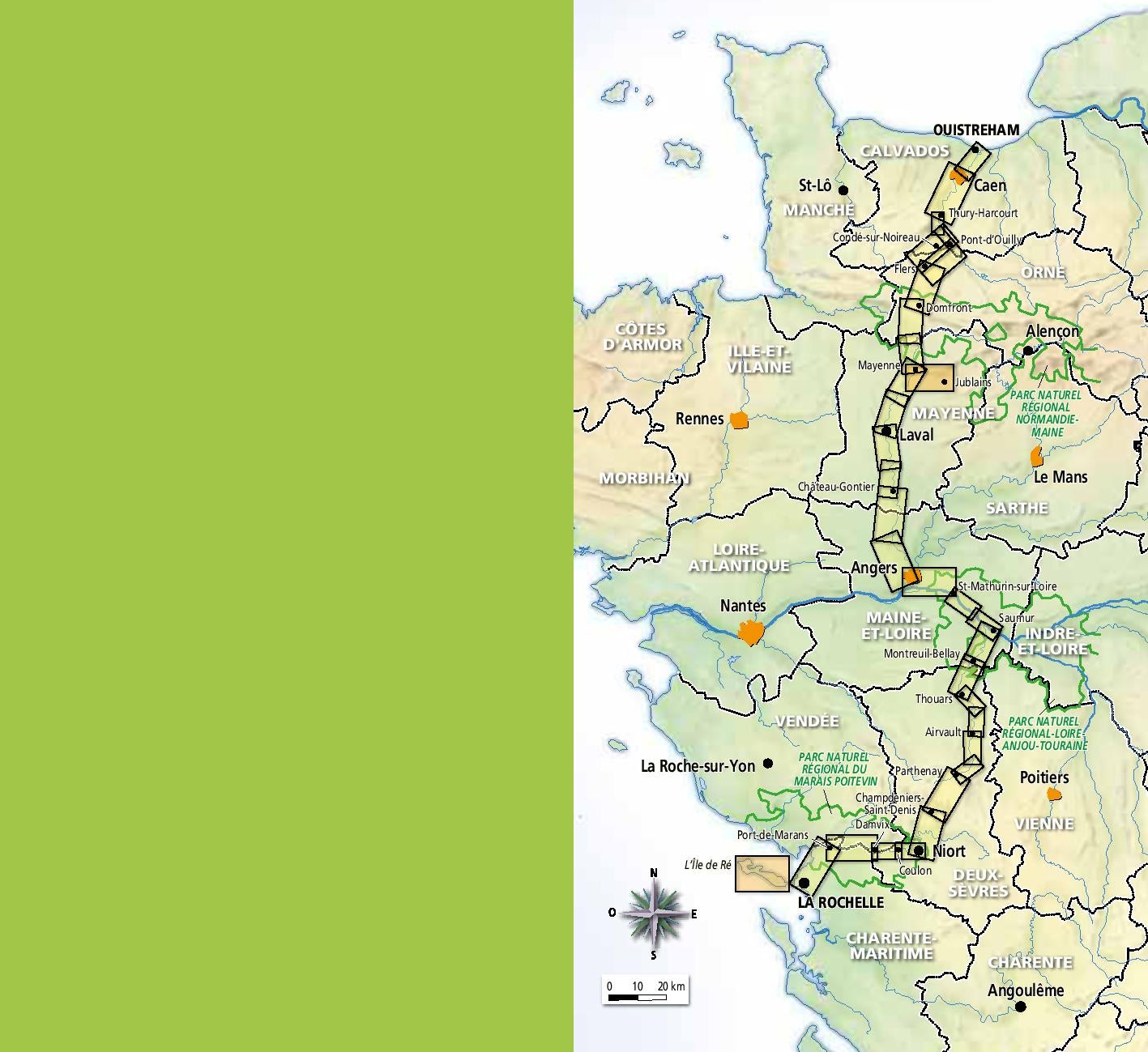 Guide vélo - La Vélo Francette, de la Normandie à l'Atlantique | Ouest France guide cycliste Ouest France