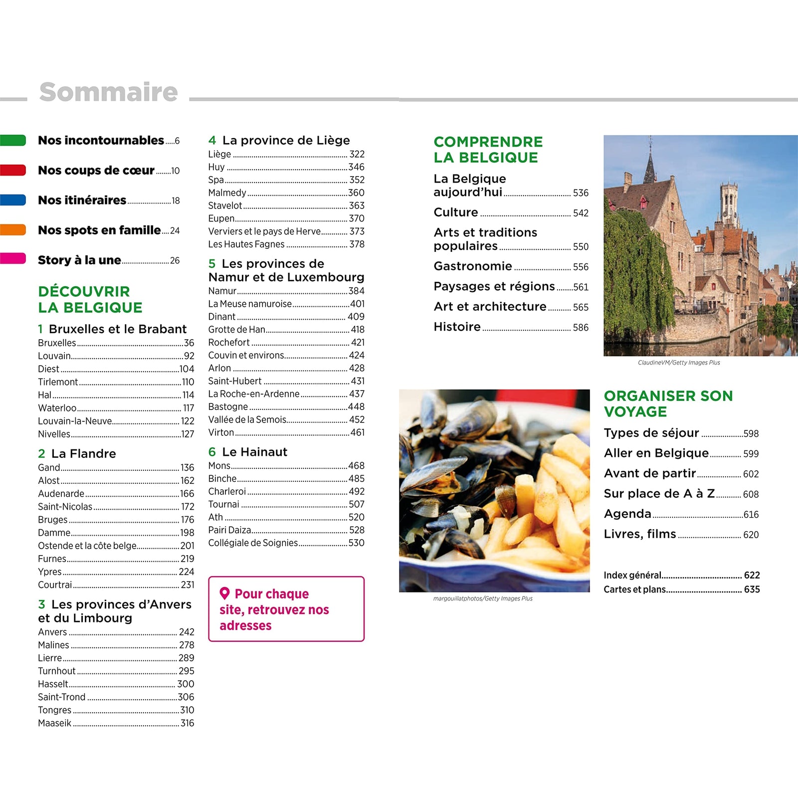 Guide Vert - Belgique - Édition 2025 | Michelin guide de voyage Michelin