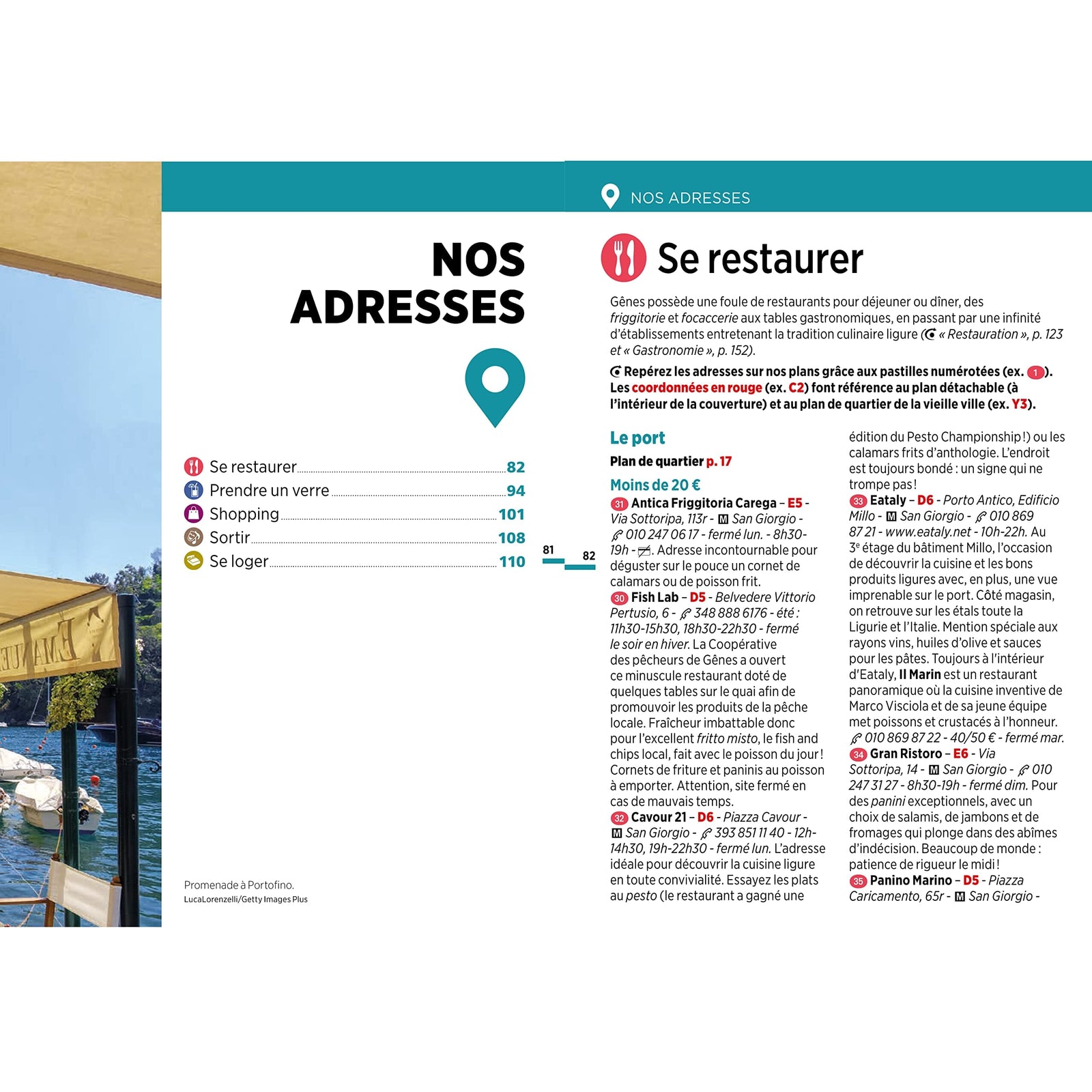 Guide Vert compact - Gênes, Cinque Terre & Portofino - Édition 2025 | Michelin guide de voyage Michelin