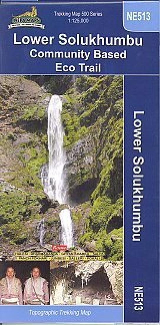 Lower Solukhumbu Community Based Eco Trail | Himalayan MapHouse Pvt. Ltd Hiking Map