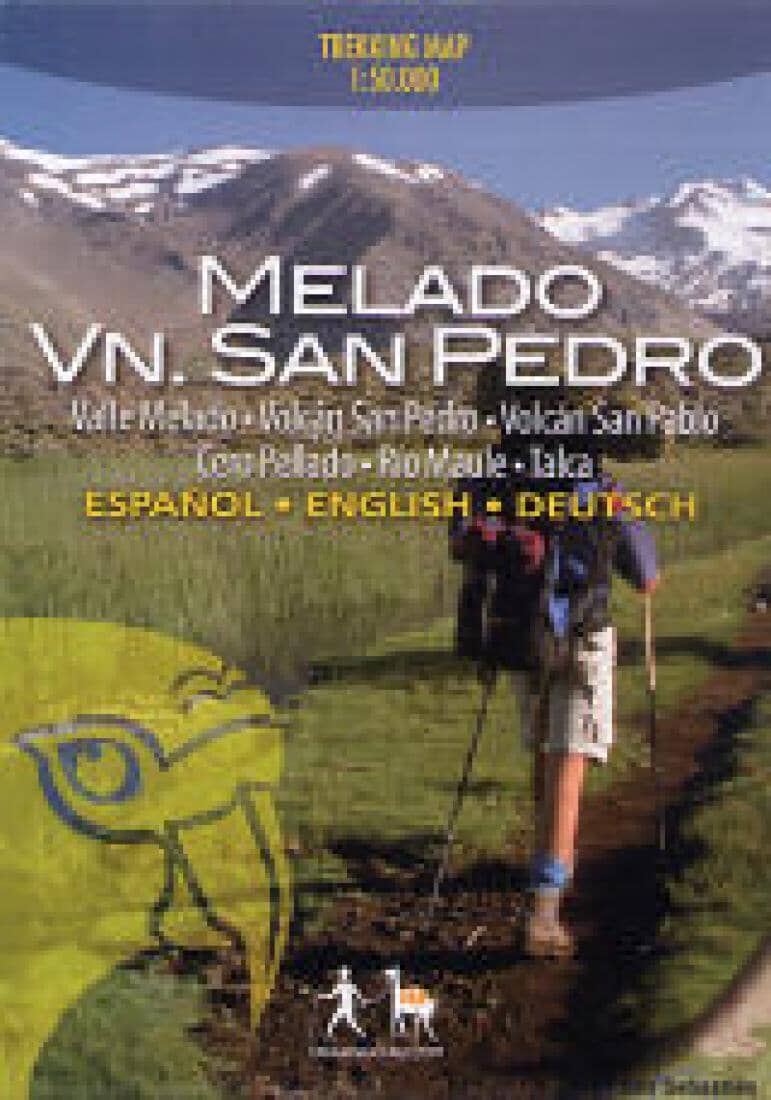 Melado Vn. San Pedro | Trekking Chile Hiking Map