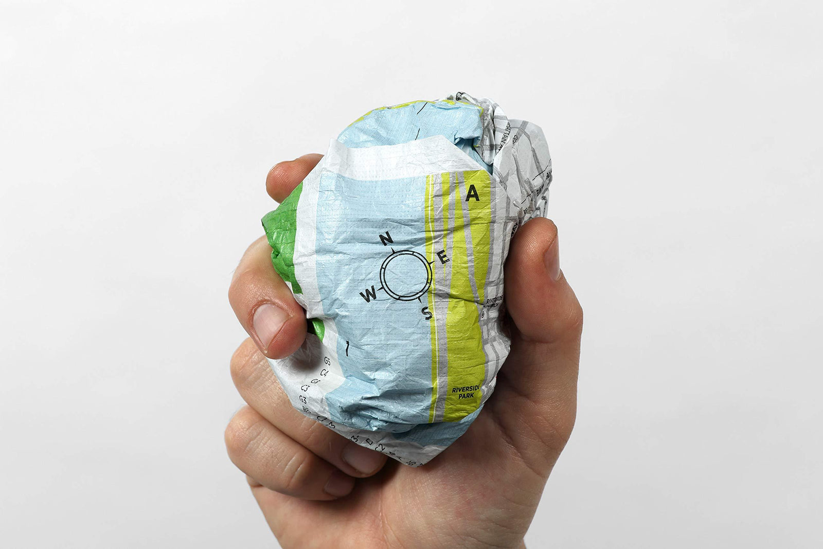 Plan de ville souple et léger - Istanbul | Palomar - Crumpled city plan de ville Palomar