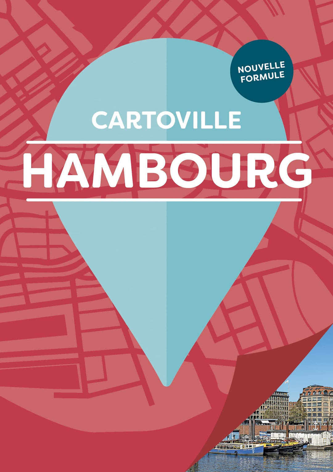 Plan détaillé - Hambourg (Allemagne) | Cartoville carte pliée Gallimard