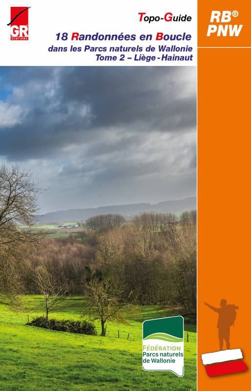 Topoguide de randonnée - Parcs Naturels de Wallonie (Belgique), Tome 2 - Liège - Hainaut | Les Sentiers de Grande Randonnée guide de randonnée Les Sentiers de Grande Randonnée
