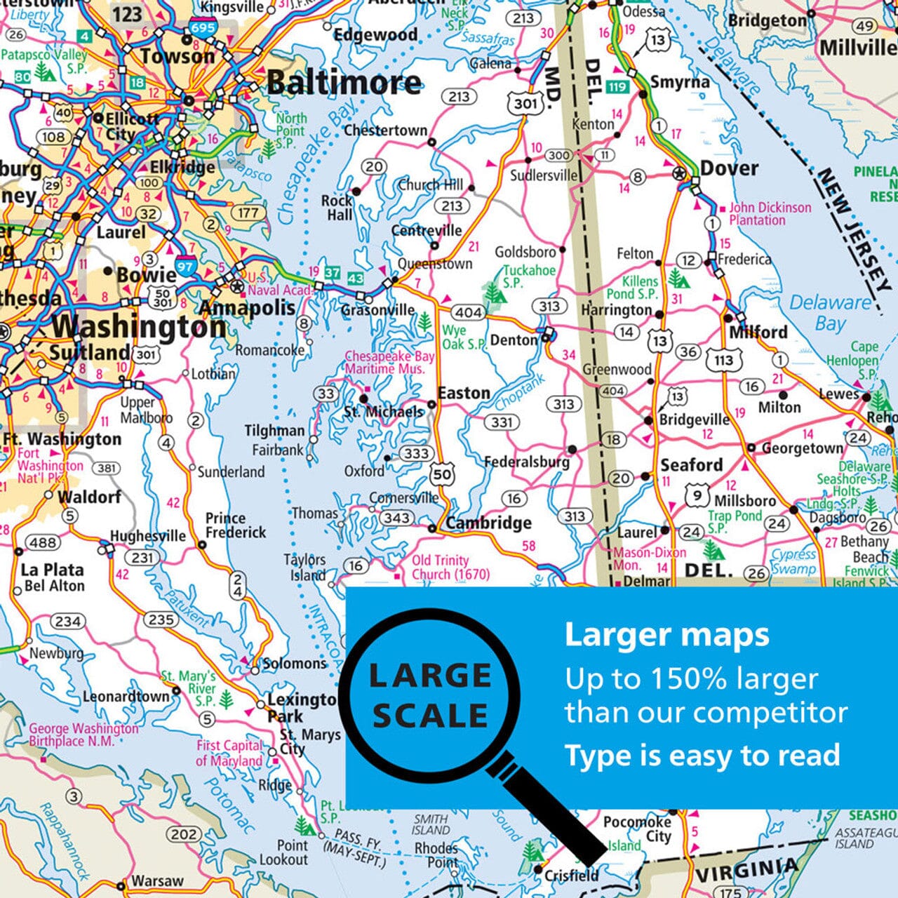 2026 Midsize Road Atlas - USA, Canada, Mexique, facile à lire (à spirales) | Rand McNally atlas Rand McNally 