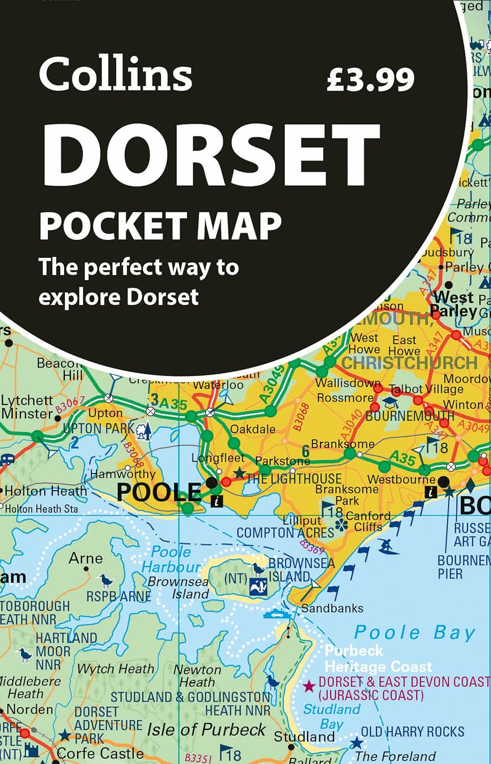 Carte de poche - Dorset (Angleterre) | Collins