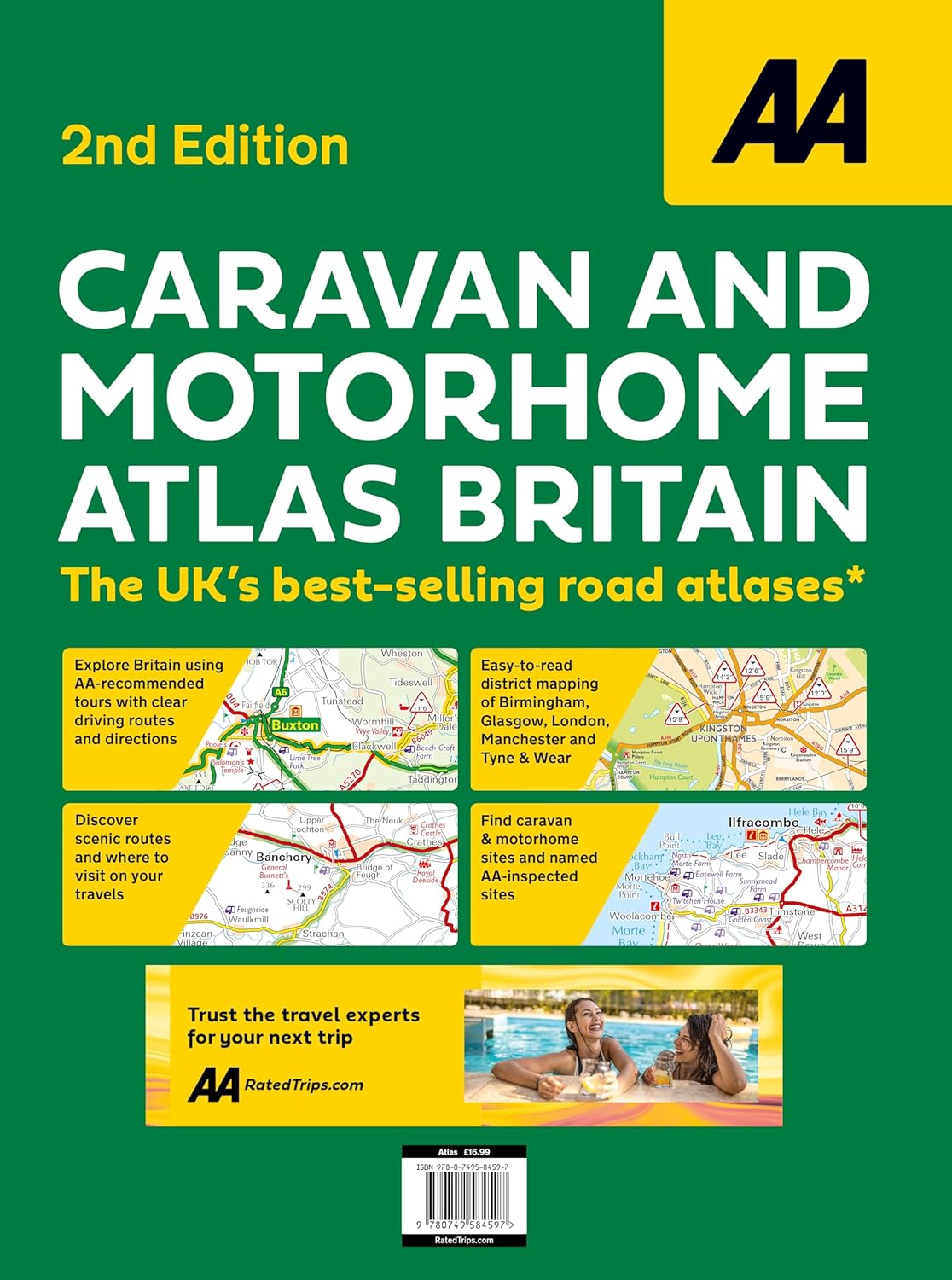 Atlas camping-car & caravane - Grande-Bretagne 2027 | AA Publishing