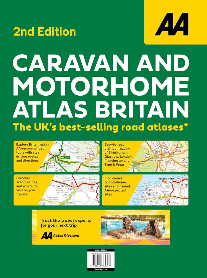 Atlas camping-car & caravane - Grande-Bretagne 2027 | AA Publishing