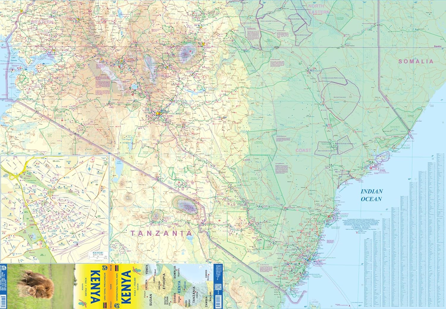 Carte de voyage - Kenya | ITM
