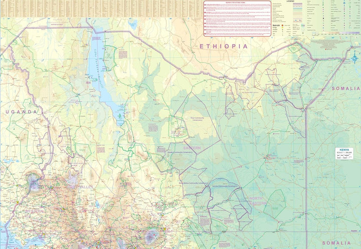 Carte de voyage - Kenya | ITM