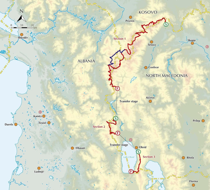 Guide de randonnée (en anglais) - Hiking the High Scardus Trail | Cicerone