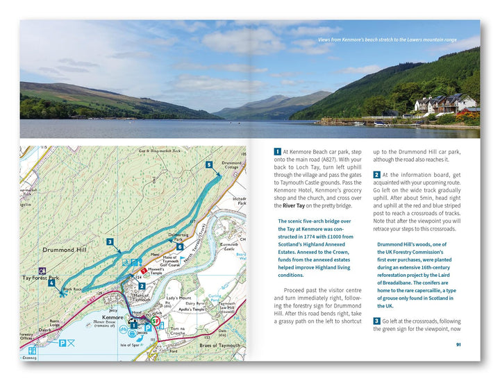 Walking Guide - Perthshire North: Pitlochry, Aberfeldy and Dunkeld, 15 Short Walks | Cicerone