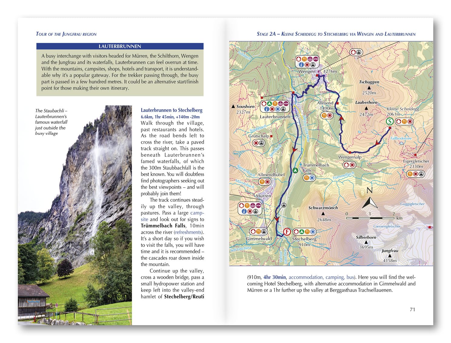 Guide de randonnée (en anglais) - Trekking in the Bernese Oberland | Cicerone