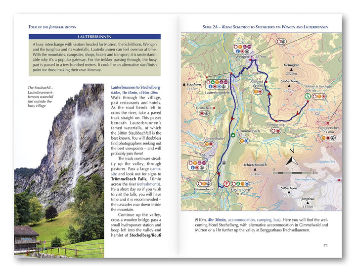 Guide de randonnée (en anglais) - Trekking in the Bernese Oberland | Cicerone