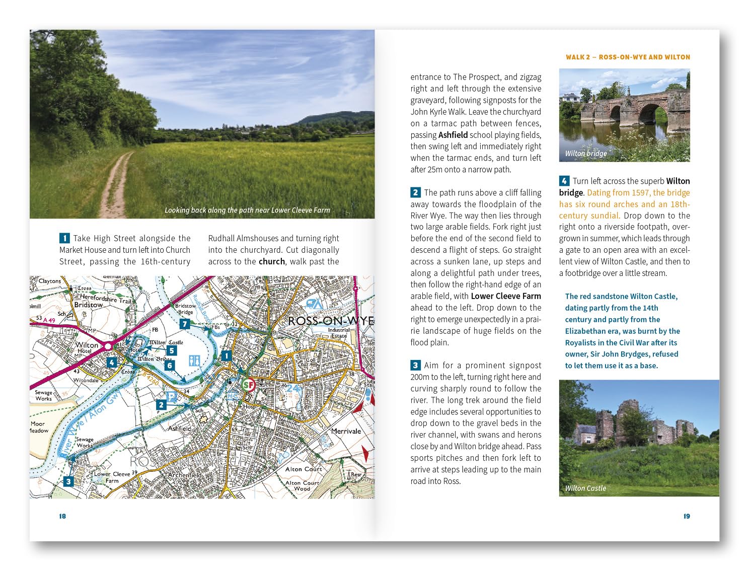 Walking Guide (in English) - Wye Valley, 15 Short Walks | Cicerone