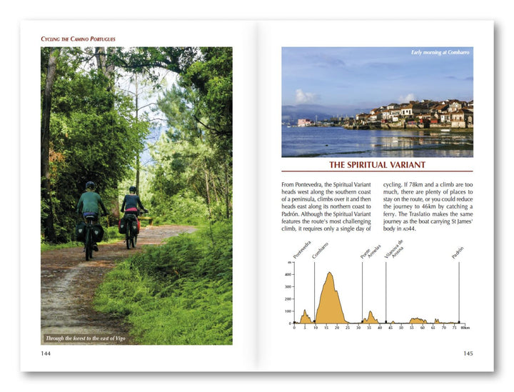 Guide vélo (en anglais) - Camino Portugues (Portugal) | Cicerone