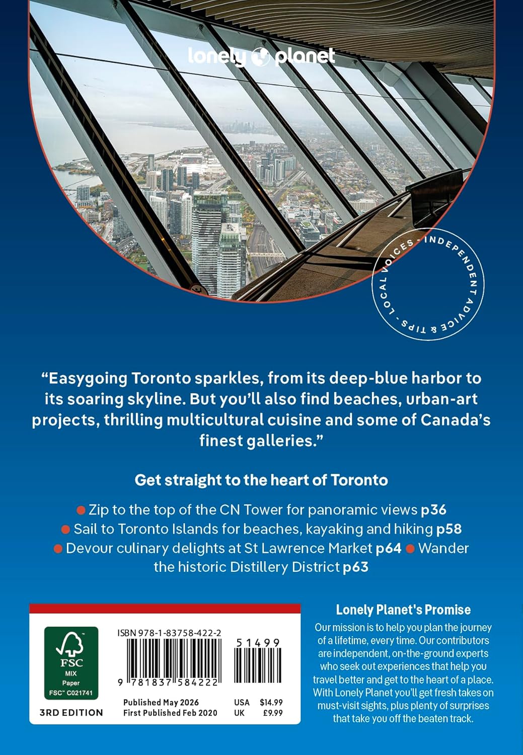 Pocket travel guide - Toronto | Lonely Planet