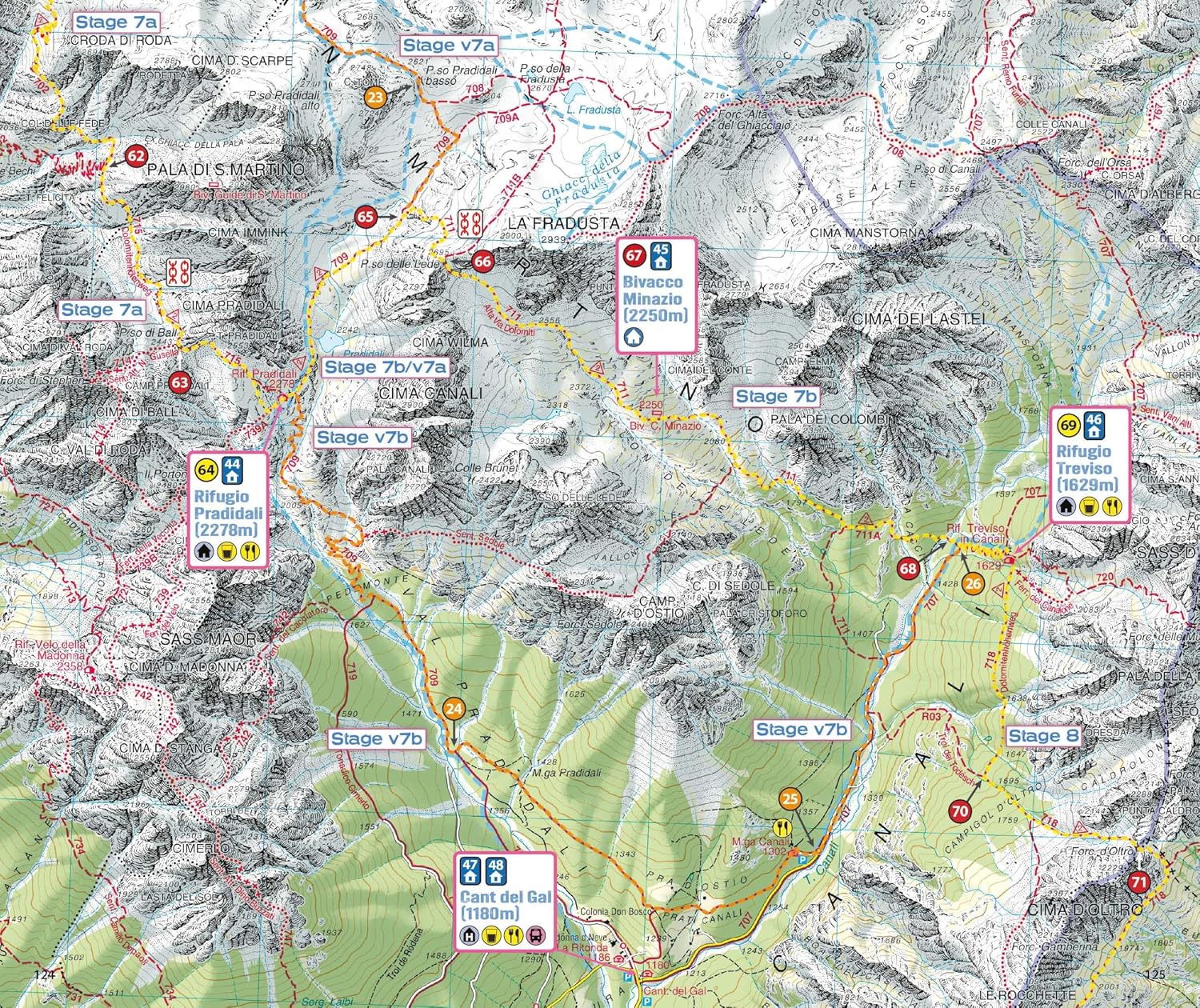 Hiking Guide (English) - Trekking the Dolomites AV2 | Knife Edge Outdoor