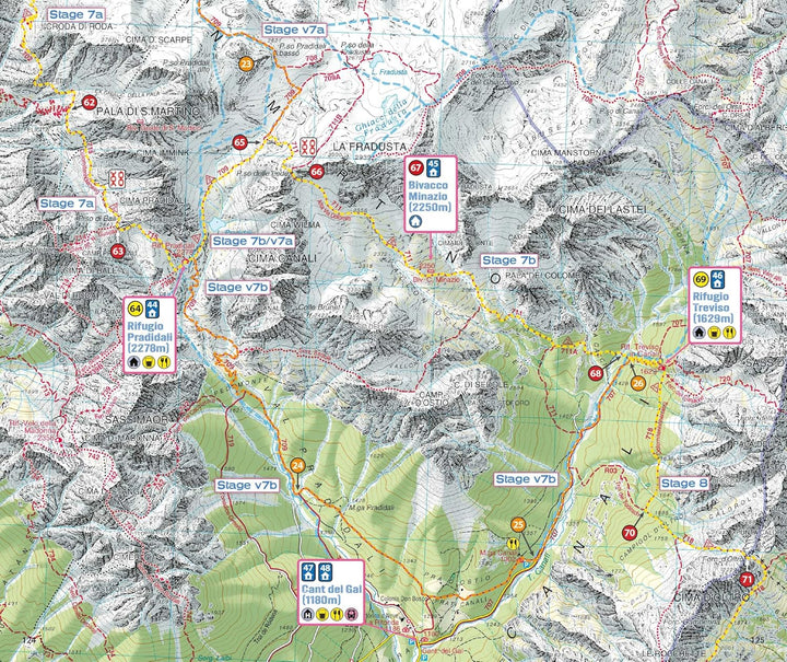 Hiking Guide (English) - Trekking the Dolomites AV2 | Knife Edge Outdoor
