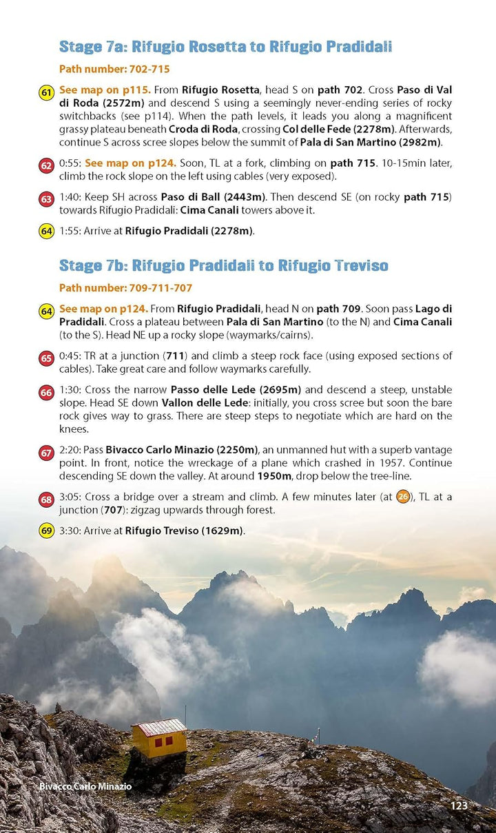 Hiking Guide (English) - Trekking the Dolomites AV2 | Knife Edge Outdoor