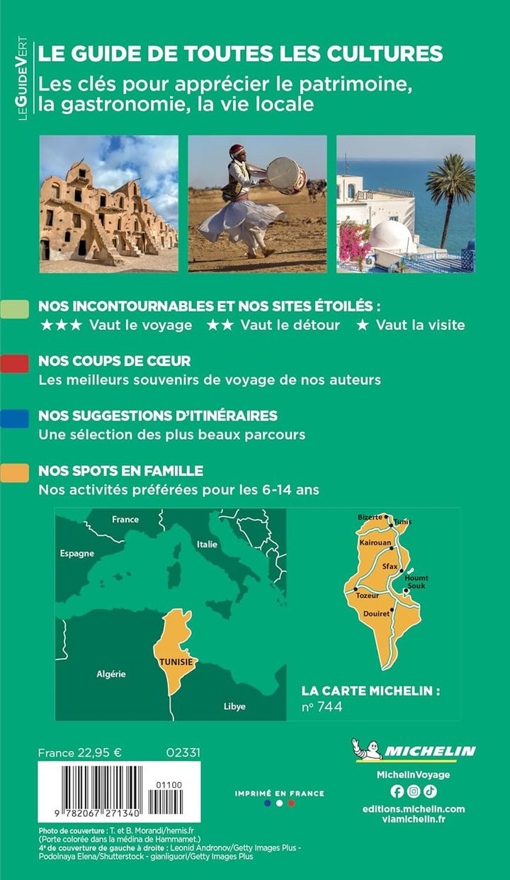 Guide Vert - Tunisie 2026 | Michelin