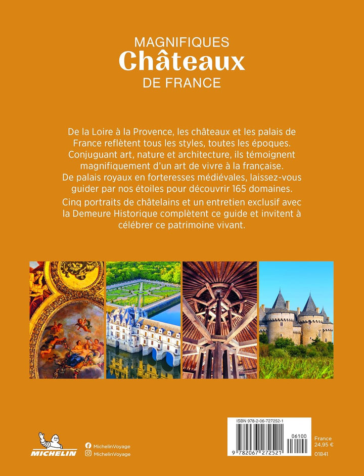 Beau livre - Magnifiques châteaux de France 2026 | Michelin beau livre Michelin