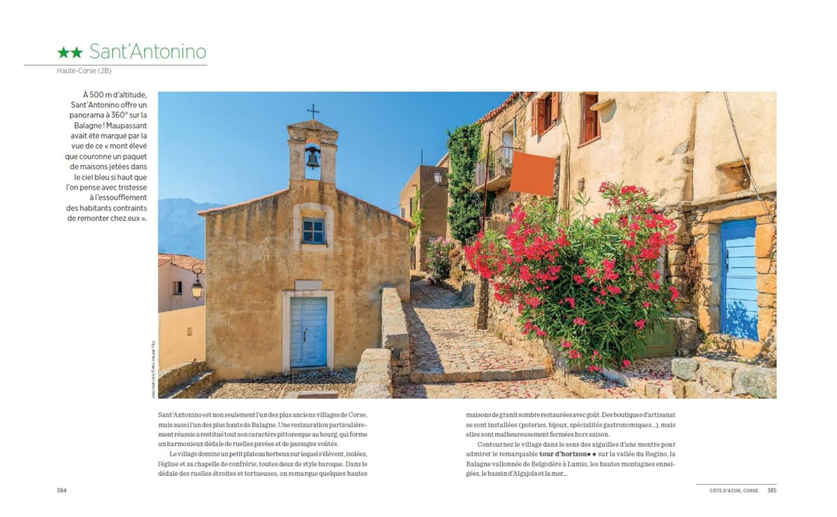 Beau livre - Charmants villages de France 2026 | Michelin beau livre Michelin