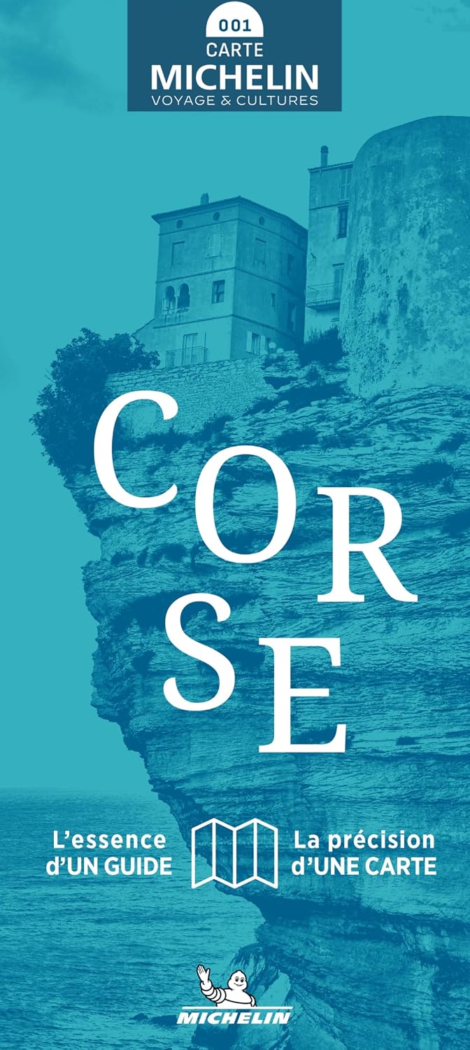 Carte touristique de la Corse - Voyage & Cultures | Michelin