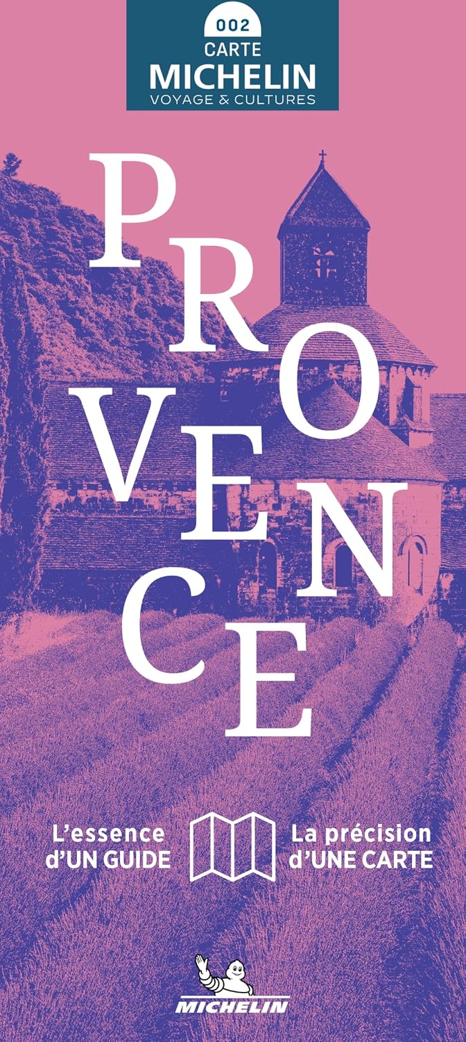 Carte touristique de la Provence - Voyage & Cultures | Michelin