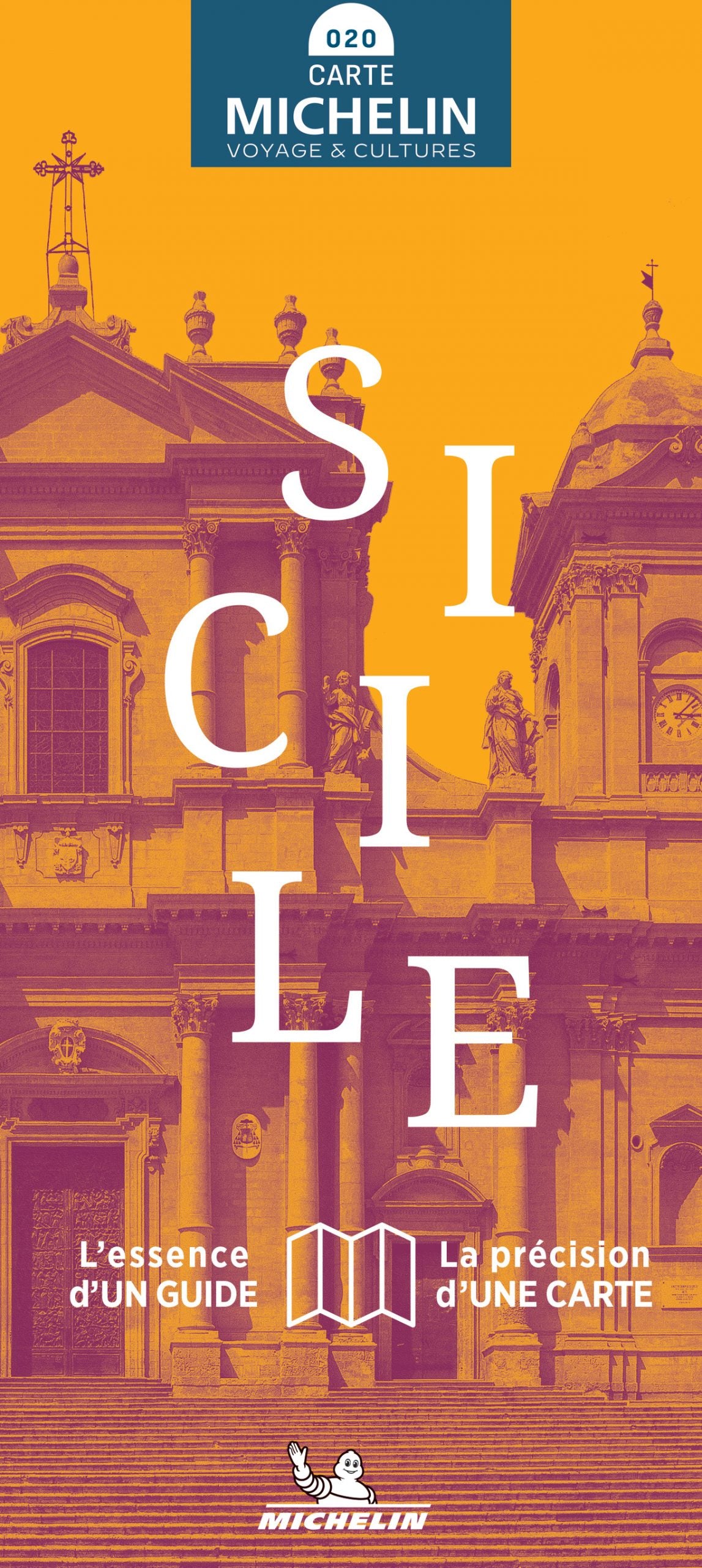 Carte touristique de la Sicile - Voyage & Cultures | Michelin