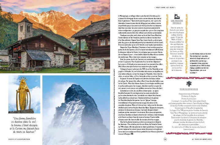 Beau livre - Treks dans les Alpes - 50 randonnées en France, Italie, Suisse, Autriche, Slovénie, Allemagne et au Liechtenstein | Lonely Planet