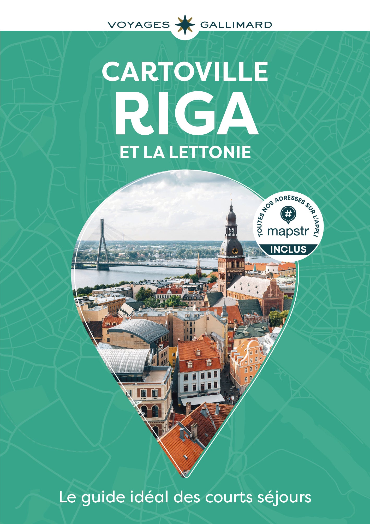 Guide de voyage de poche - Riga 2026 | Cartoville guide de voyage Gallimard