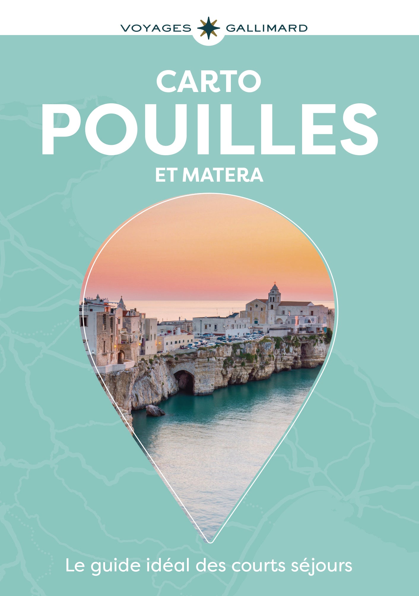 Guide de voyage poche - Pouilles 2026 | Carto guide de voyage Gallimard