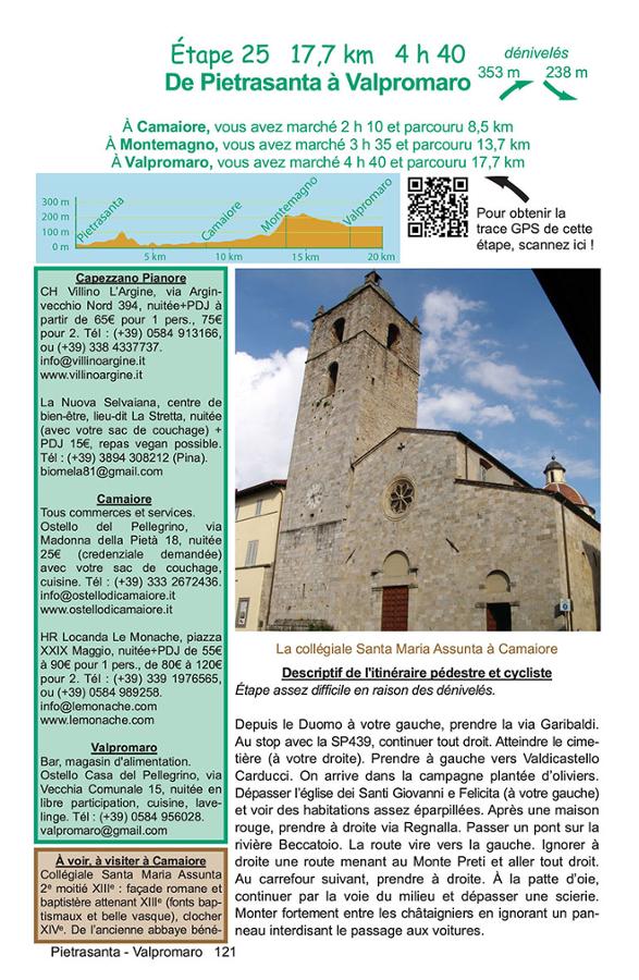 Guide de randonnée - Via Francigena, itinéraire de Sigéric du col du Grand-St-Bernard à Rome | Lepère Éditions