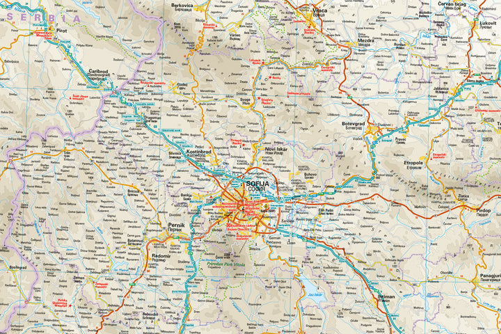 Road map - Bulgaria | Reise Know How