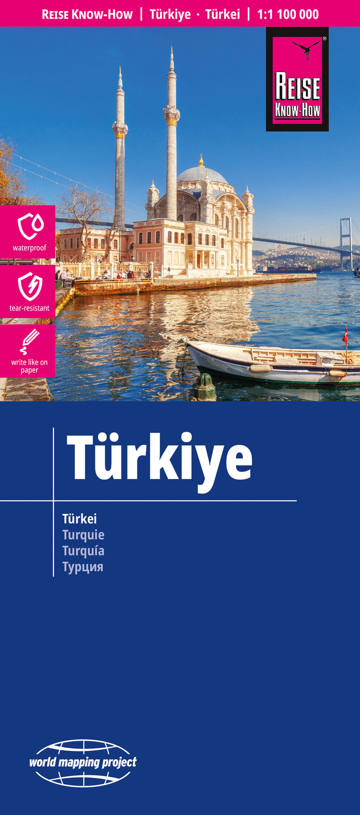 Carte routière de la Turquie | Reise Know How