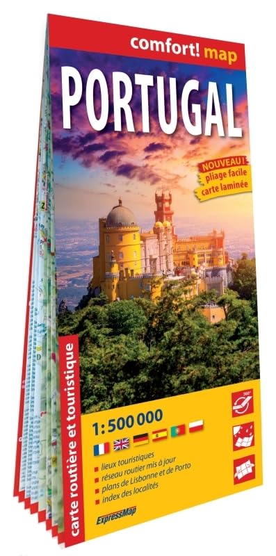 Carte routière plastifiée - Portugal | Express Map