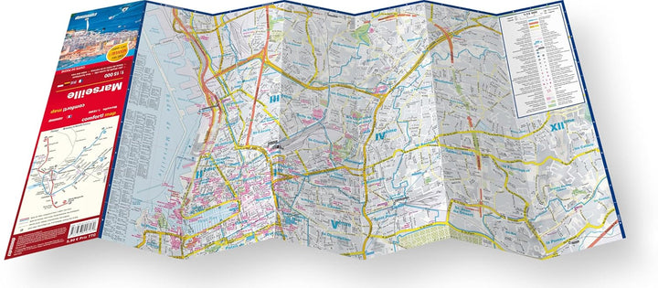 Plan de poche plastifié - Marseille | Express Map