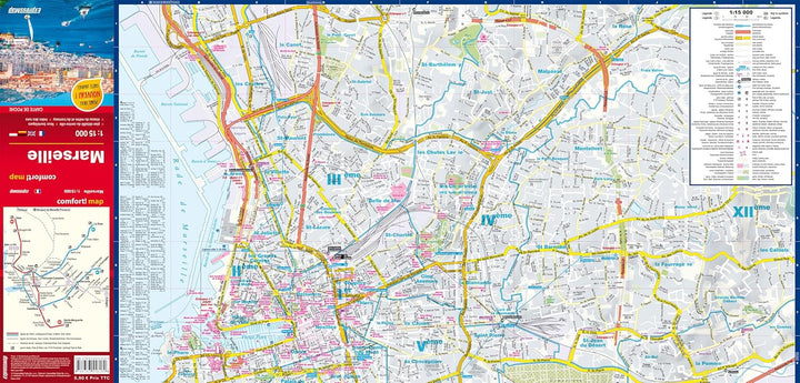 Plan de poche plastifié - Marseille | Express Map