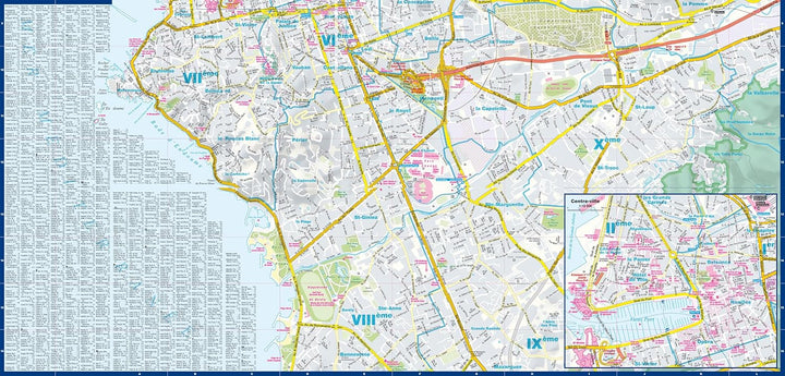 Plan de poche plastifié - Marseille | Express Map