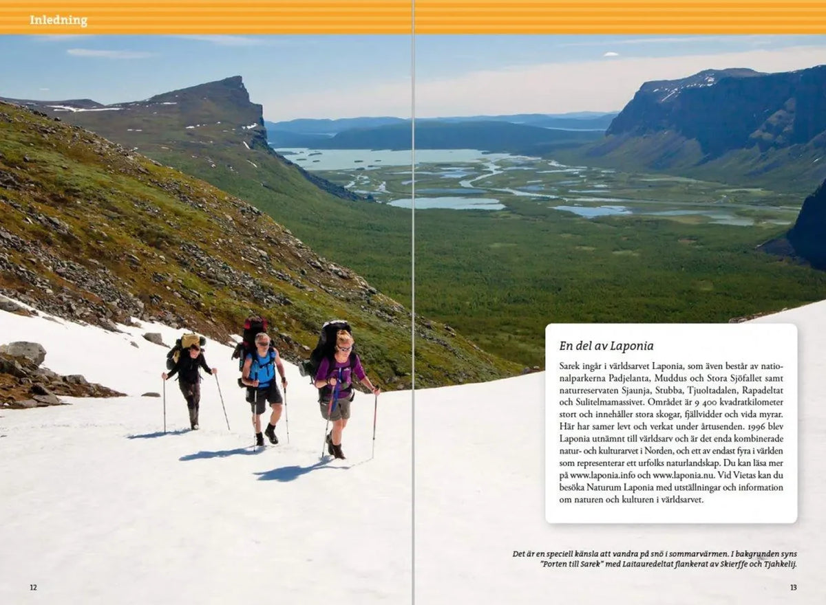 Guide de randonnées (en suédois) - Fjällvandra i Sarek (Suède) | Calazo