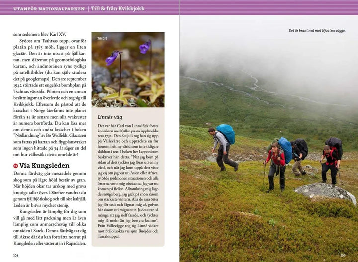 Guide de randonnées (en suédois) - Fjällvandra i Sarek (Suède) | Calazo