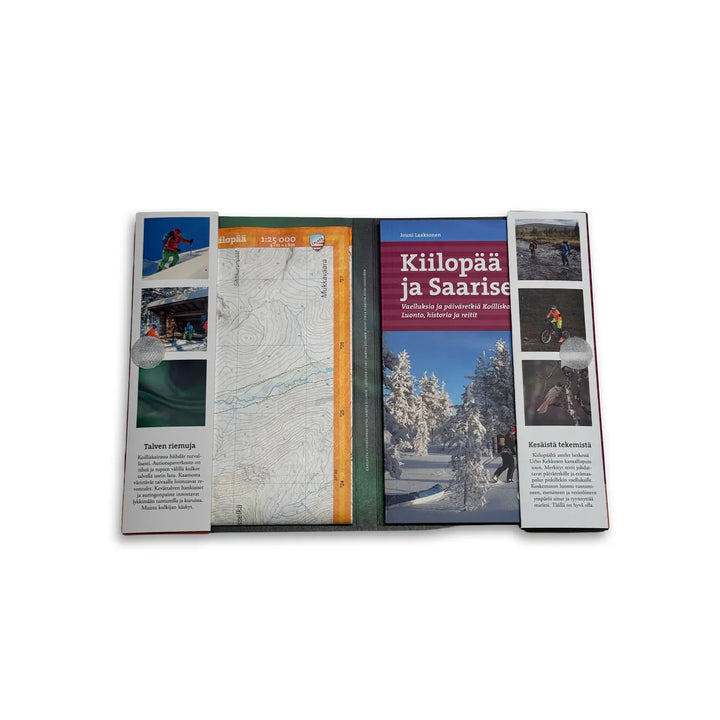 Hiking guide & map (in Finnish) - Kiilopää & Saariselkä (Finland) | Calazo