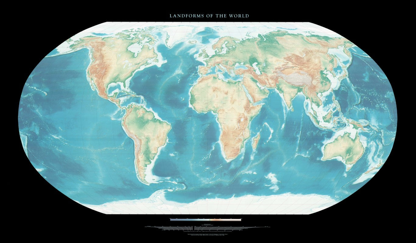 World Wall Map - Physical | Raven Maps