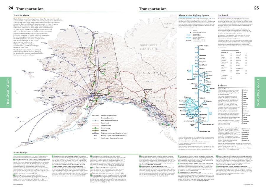Alaska Road and Recreation Atlas 2027 | Benchmark Maps atlas Benchmark Maps 