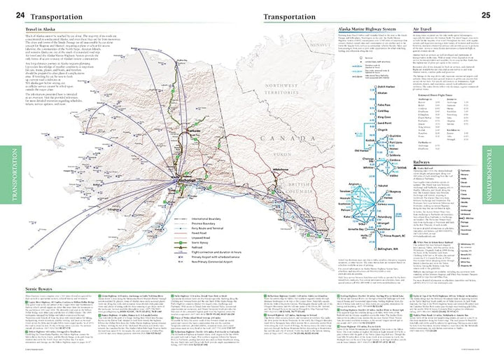 Alaska Road and Recreation Atlas 2027 | Benchmark Maps atlas Benchmark Maps 
