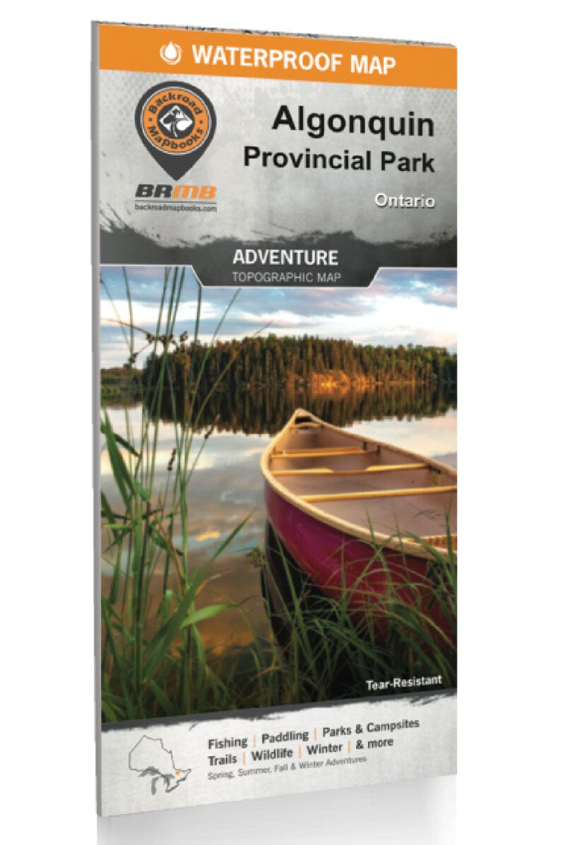 Algonquin Provincial Park Recreation Map | Backroads Mapbooks carte routière Backroads Mapbooks Default Title