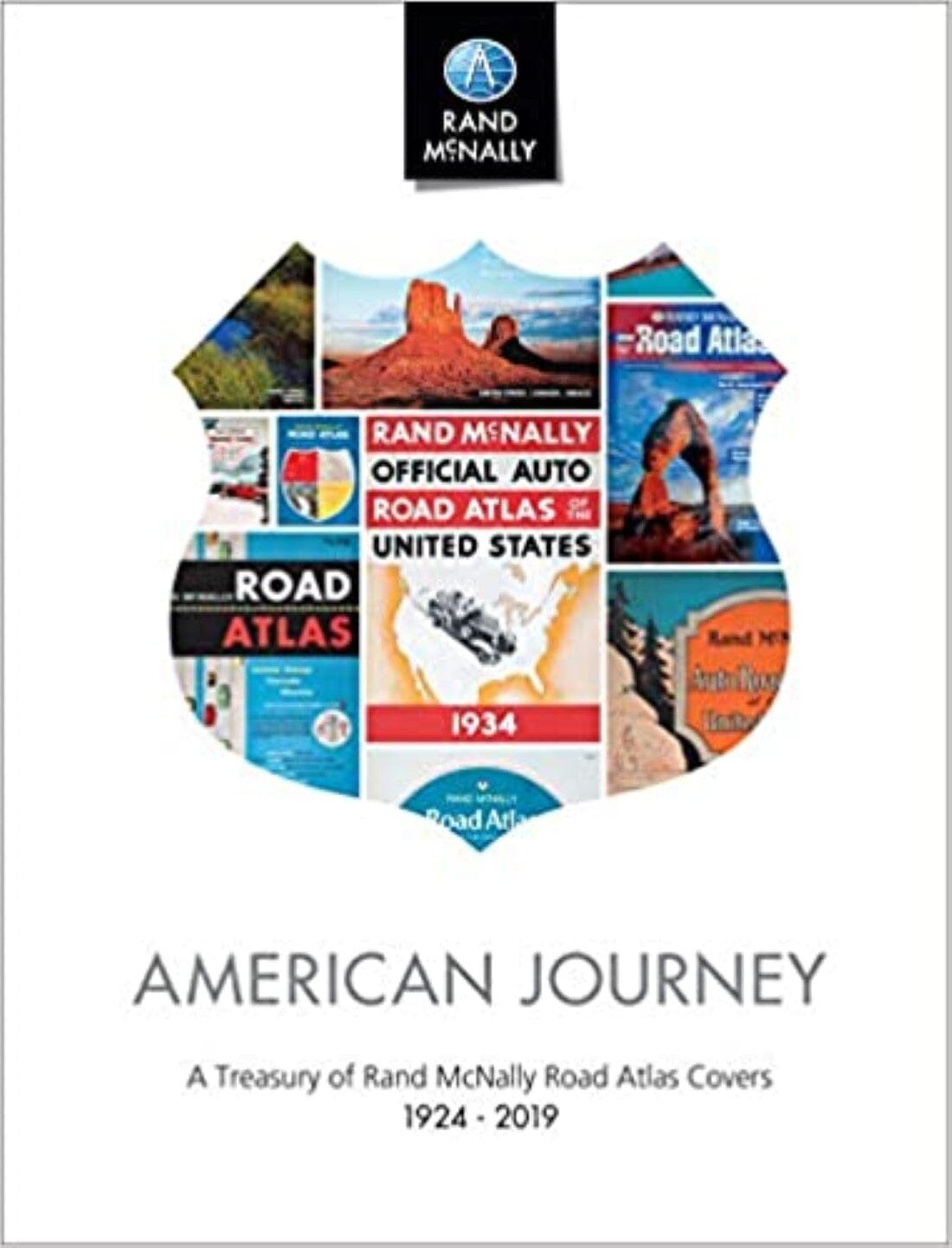 American Journey : Un trésor de couvertures de l'Atlas Rand McNally Road | Rand McNally atlas Rand McNally Default Title