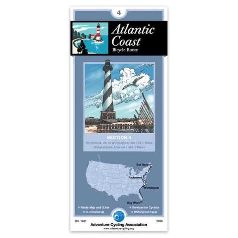 Atlantic Coast - Bicycle Route Section 4 | Adventure Cycling Association carte cycliste Adventure Cycling Association Default Title